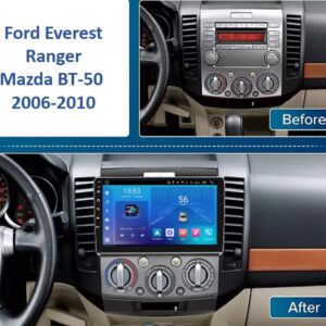 Головна Штатна магнітола FORS.auto для Ford Everest/Ranger/Mazda BT-50 в інтер'єрі авто