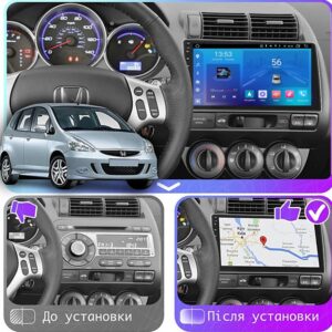 Штатна магнітола FORS.auto FS 1 LITE для Honda Jazz