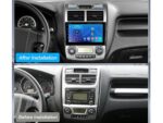 Штатна магнітола FORS.auto FS 1 LITE для Kia Sportage (2005-2010) - задня панель