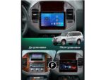 Штатна магнітола Mitsubishi Pajero FORS auto (2004-2011) – вигляд збоку