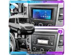 Штатна магнітола Mercedes Benz Sprinter FORS auto – вигляд збоку