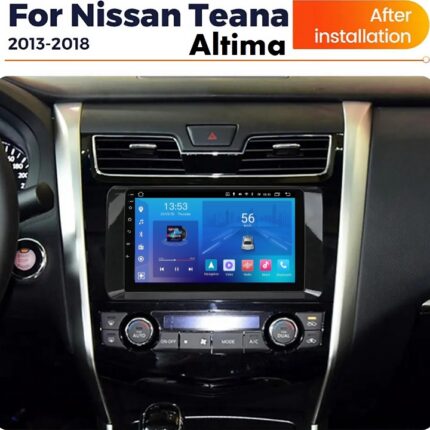 Штатна магнітола FORS.auto FS 1 LITE для Nissan Teana/Altima - вигляд збоку