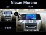 Штатна магнітола FORS.auto для Nissan Murano