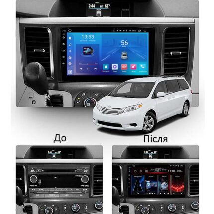 Штатна магнітола Toyota Sienna FORS.auto FS 1 LITE