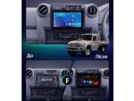 Штатна магнітола FORS.auto FS 1 LITE для Toyota Land Cruiser 2015+ в інтер'єрі