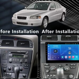 Штатна магнітола FORS.auto FS 1 LITE для Volvo XC70/V70/S60 - вигляд збоку