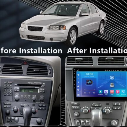 Штатна магнітола FORS.auto FS 1 LITE для Volvo XC70/V70/S60 - вигляд збоку