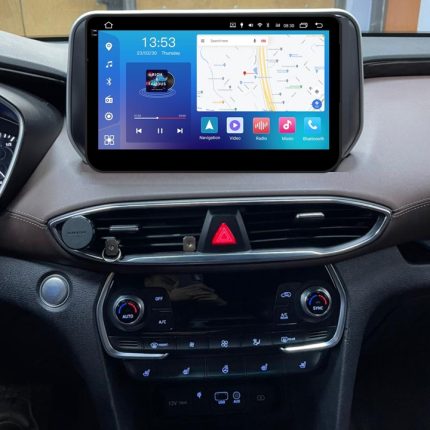 Штатна магнітола FORS auto Hyundai Santa Fe - вигляд збоку