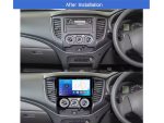 Штатна магнітола FORS auto Mitsubishi Triton/L200 - вигляд збоку