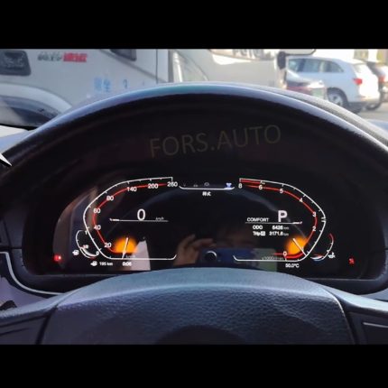 Встановлення приладової панелі BMW F20 F22 FORS.auto в інтер'єр авто