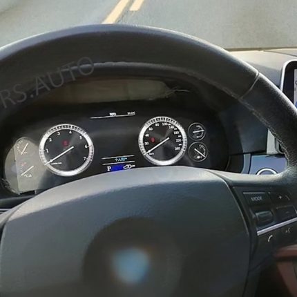 Приладова панель BMW F01 FORS.auto для 5 Series GT/6 Series/7 Series - вигляд в інтер'єрі