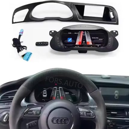 Приладова панель FORS.auto для Audi RS4 2013-2018 – вигляд в інтер'єрі