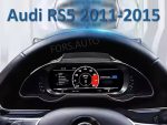 Цифрова приладова панель FORS.auto для Audi RS5 (2011-2015) – вигляд збоку