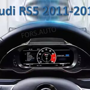 Цифрова приладова панель FORS.auto для Audi RS5 (2011-2015) – вигляд збоку
