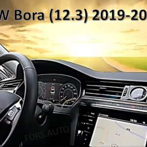 Приладова панель FORS.auto для VW Bora 2019-2021 в інтер'єрі
