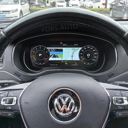Приладова панель FORS.auto для VW Jetta 2011-2014 в інтер'єрі