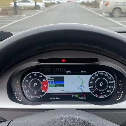 Приладова панель FORS.auto для VW Passat B7 - вигляд в інтер'єрі