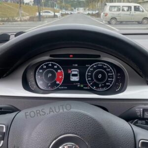 Приладова панель FORS.auto для VW Passat CC (12.3") 2012-2018 в інтер'єрі