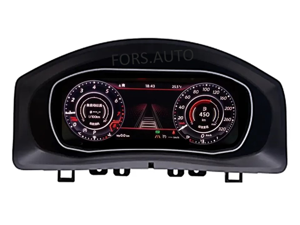Приладова панель FORS.auto для VW Scirocco/Tiguan (12.3") 2010-2017 Приладова панель VW Scirocco Tiguan