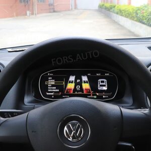 Приладова панель FORS.auto для VW Scirocco/Tiguan (12.3") 2010-2017 – вид збоку