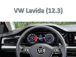 Приладова панель FORS.auto для VW Lavida (12.3") 2018-2021 – вигляд в інтер'єрі