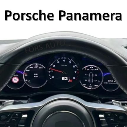 Приладова панель FORS.auto для Porsche Panamera 2010-2015 – вигляд в інтер'єрі