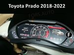 Приладова панель Toyota Prado FORS.auto в інтер'єрі
