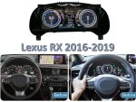 Цифрова приладова панель для Lexus RX 2016-2019