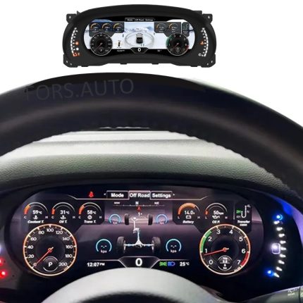 Приладова панель FORS.auto для Jeep Wrangler 2011-2018 – покращений вигляд