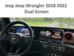 Приладова панель FORS.auto для Jeep Wrangler 2018-2022 – вигляд збоку