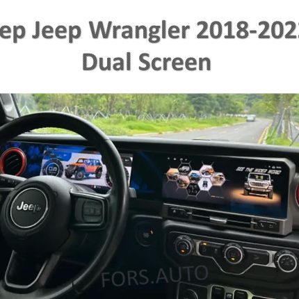 Приладова панель FORS.auto для Jeep Wrangler 2018-2022 – вигляд збоку