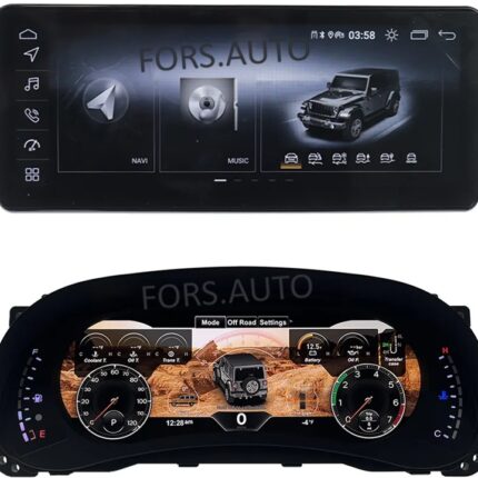 Приладова панель FORS.auto для Jeep Wrangler (подвійний екран) 2011-2018