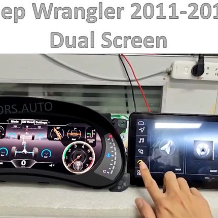 Приладова панель FORS.auto для Jeep Wrangler (подвійний екран) 2011-2018