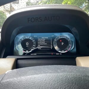 Інтер'єр Land Rover Sport з цифровою приладовою панеллю FORS.auto