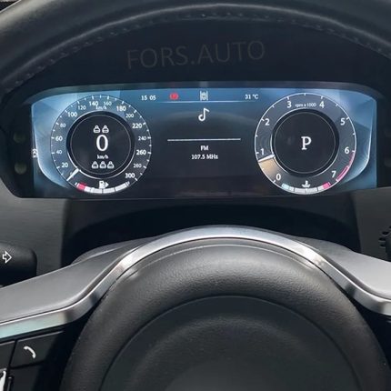 Інтер'єр Jaguar F-pace з приладовою панеллю FORS.auto