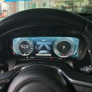 Приладова панель FORS.auto для Jaguar XFL 2016-2019 – вигляд в інтер'єрі