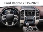 Приладова панель FORS.auto для Ford Raptor 2015-2020 – вигляд в інтер'єрі