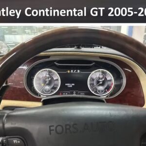 Приладова панель Bentley Continental GT FORS.auto в інтер'єрі