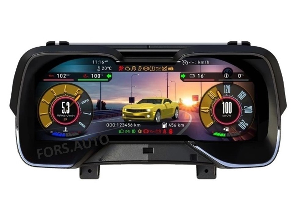 Приладова панель FORS.auto для Chevrolet Camaro (Style1) 2010-2015 Приладова панель Chevrolet Camaro