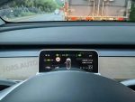 Приладова панель FORS.auto для Tesla Model 3/Y (міні, 5.16 дюйма) – вид збоку