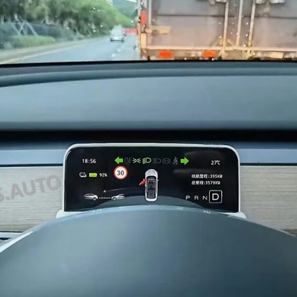 Приладова панель FORS.auto для Tesla Model 3/Y (міні, 5.16 дюйма) – вид збоку