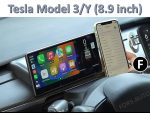 Приладова панель Tesla Model 3 FORS.auto в інтер'єрі