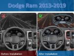 Приладова панель FORS.auto для Dodge Ram 2013-2019 – вигляд в інтер'єрі