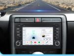 Штатна магнітола FORS.auto FS 2 ULTRA для Audi A4 (2000-2008) - вигляд збоку