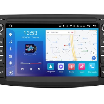 Штатна магнітола FORS.auto FS 2 PRO на всі моделі Renault (7", 2+32Gb, CarPlay) 2010-2023