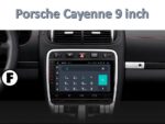 Штатна магнітола FORS.auto M150 для Porsche Cayenne (9", 2+16Gb, CarPlay) 2003-2009 – вигляд збоку