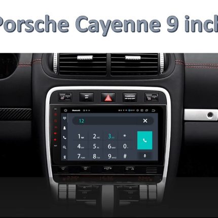 Штатна магнітола FORS.auto M150 для Porsche Cayenne (9", 2+16Gb, CarPlay) 2003-2009 – вигляд збоку