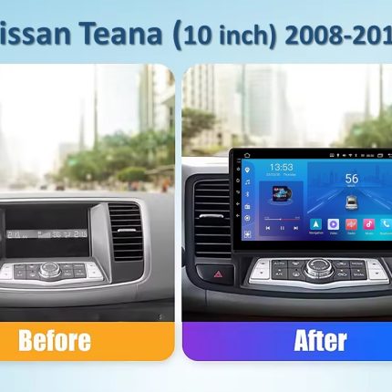 Штатна магнітола FORS.auto FS 1 LITE для Nissan Teana 2008-2012 - вигляд збоку