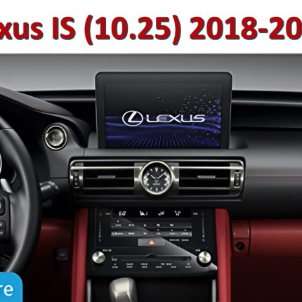 Штатна магнітола Lexus IS FORS.auto для Lexus IS U8C (2018-2020) в інтер'єрі авто