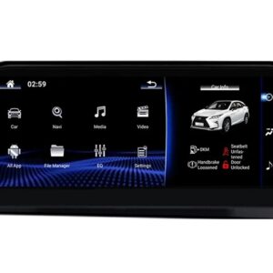Штатна магнітола FORS.auto для Lexus RX U8K (8+64Gb, 12.3") 2009-2015